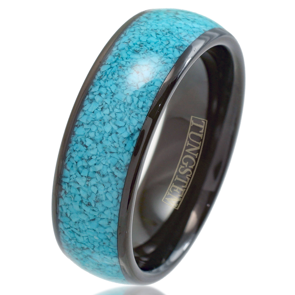 Black Tungsten + Turquoise