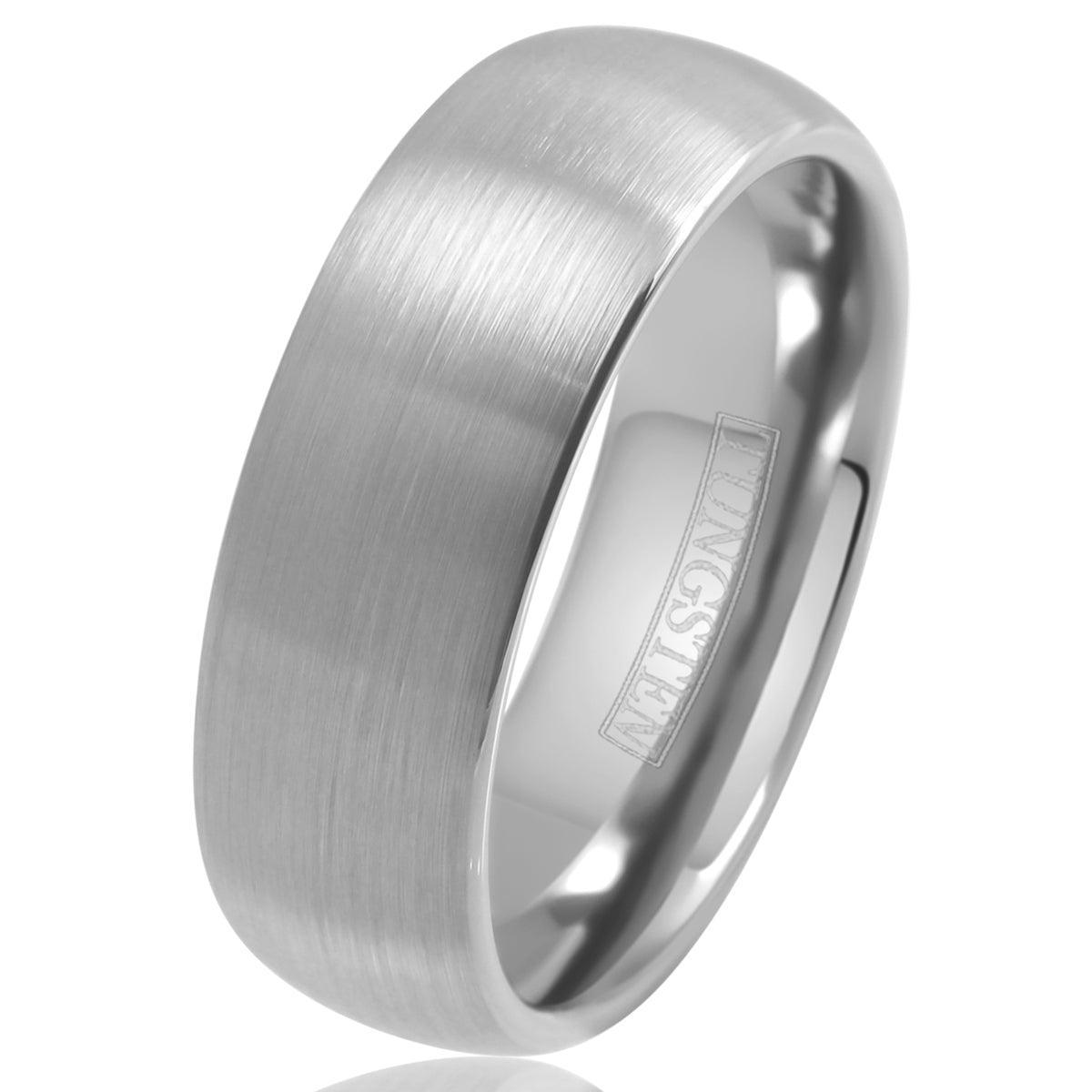 Silver Tungsten + Brushed Finish