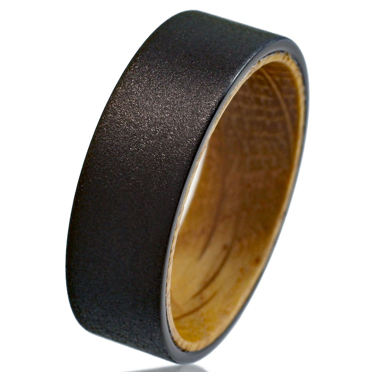 Black Tungsten + Whiskey Barrel Oak Wood