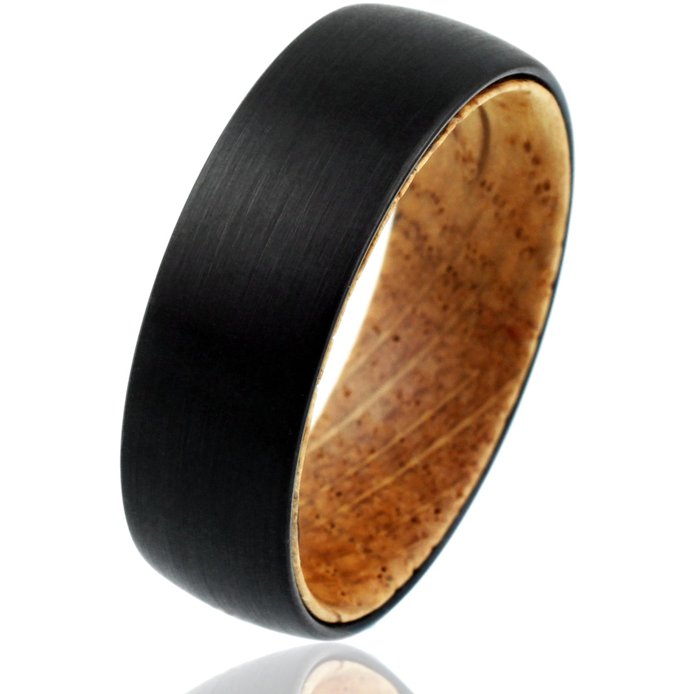 Black Tungsten + Whiskey Barrel Oak Wood