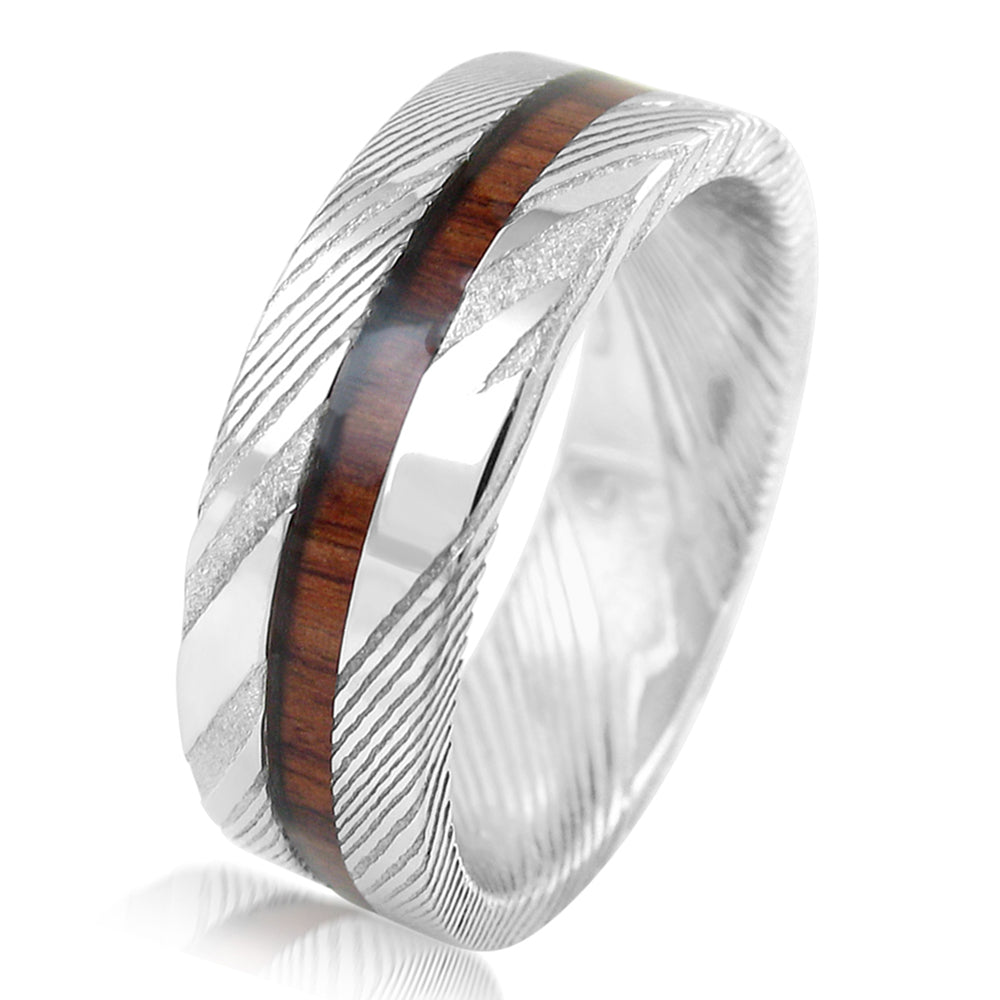 Damascus Steel + Sandalwood