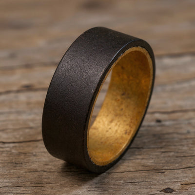 Black Tungsten + Whiskey Barrel Oak Wood