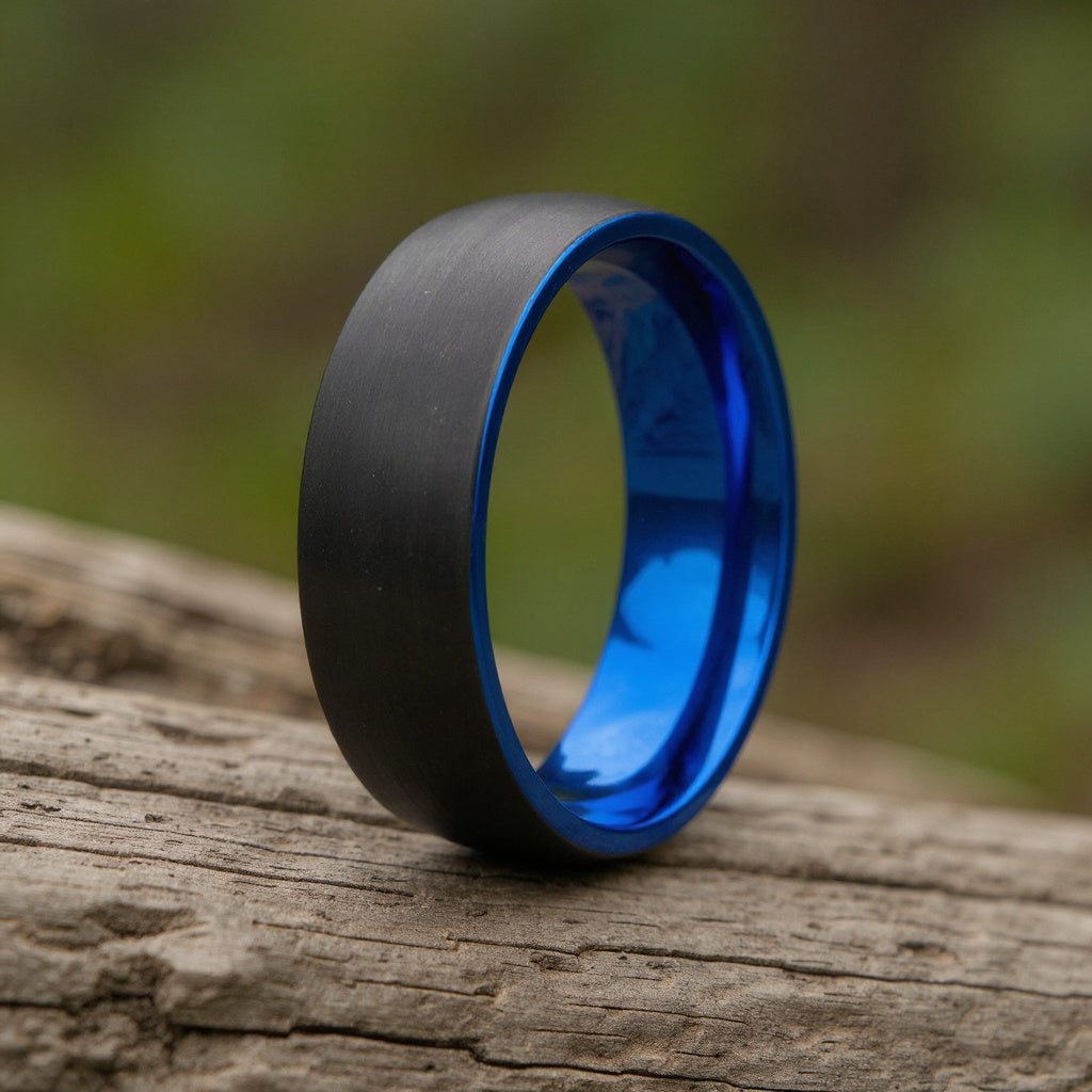 Black Tungsten + Blue Interior