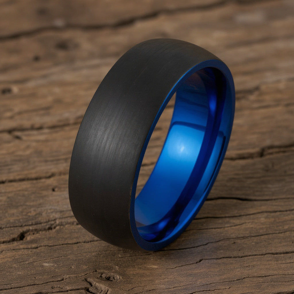 Black Tungsten + Blue Interior