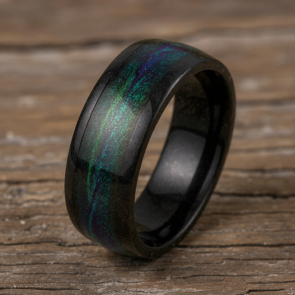 Black Tungsten +  Green Sand