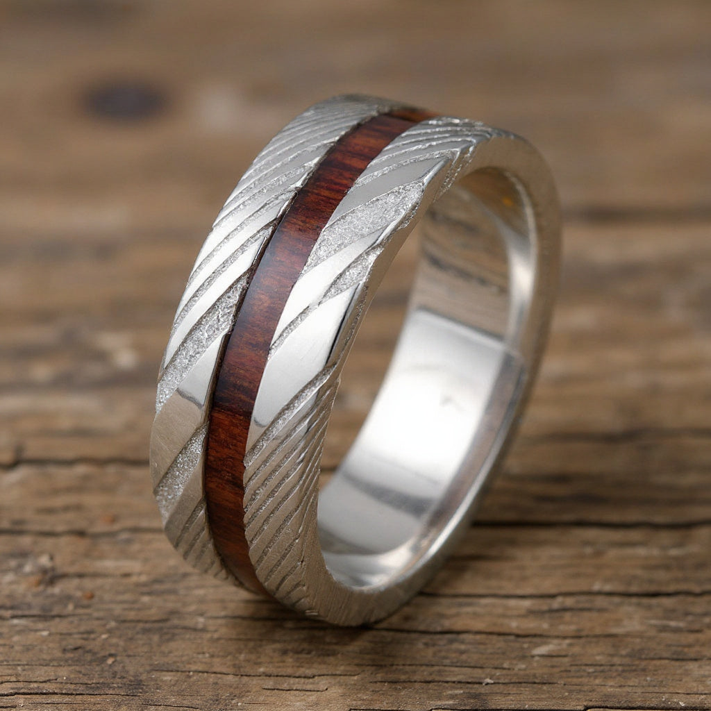 Damascus Steel + Sandalwood