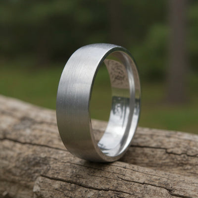 Silver Tungsten + Brushed Finish