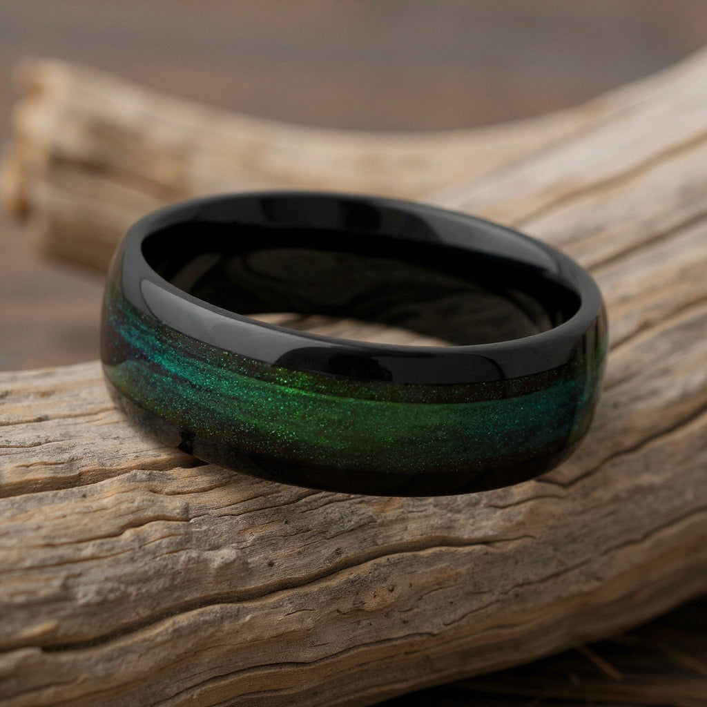 Black Tungsten +  Green Sand