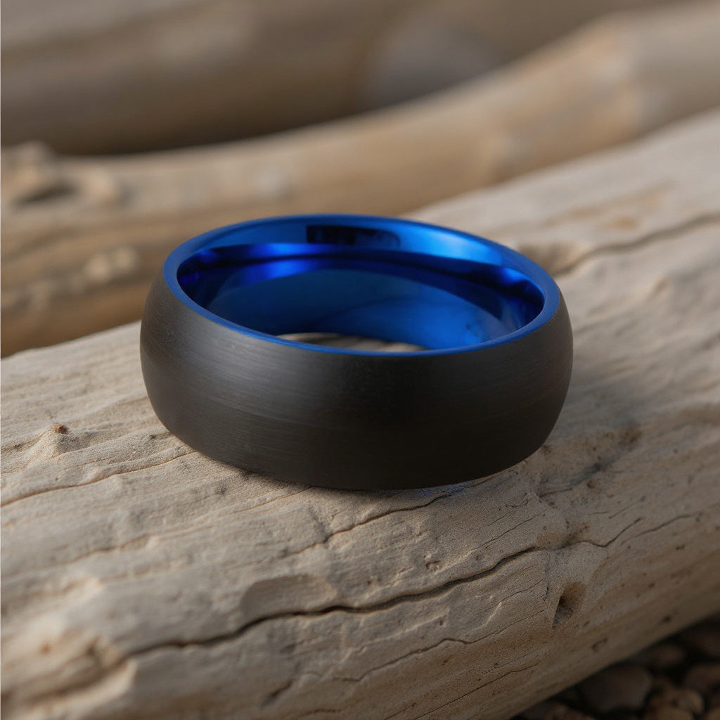 Black Tungsten + Blue Interior