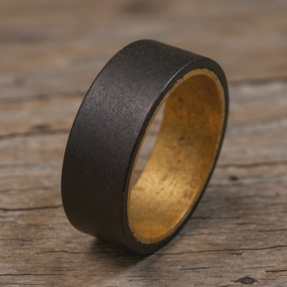 Black Tungsten + Whiskey Barrel Oak Wood