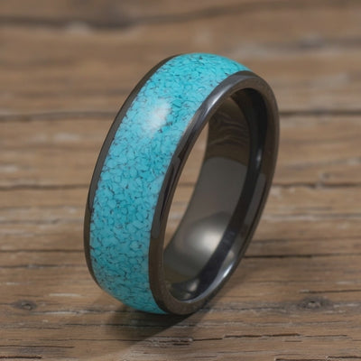 Black Tungsten + Turquoise