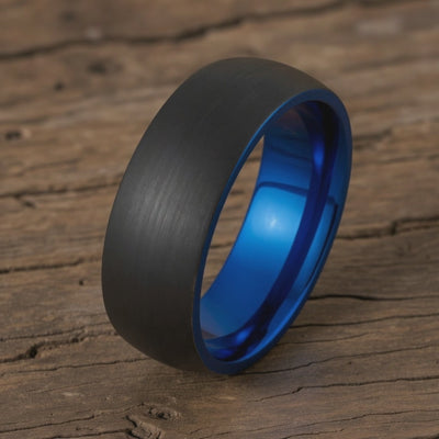 Black Tungsten + Blue Interior