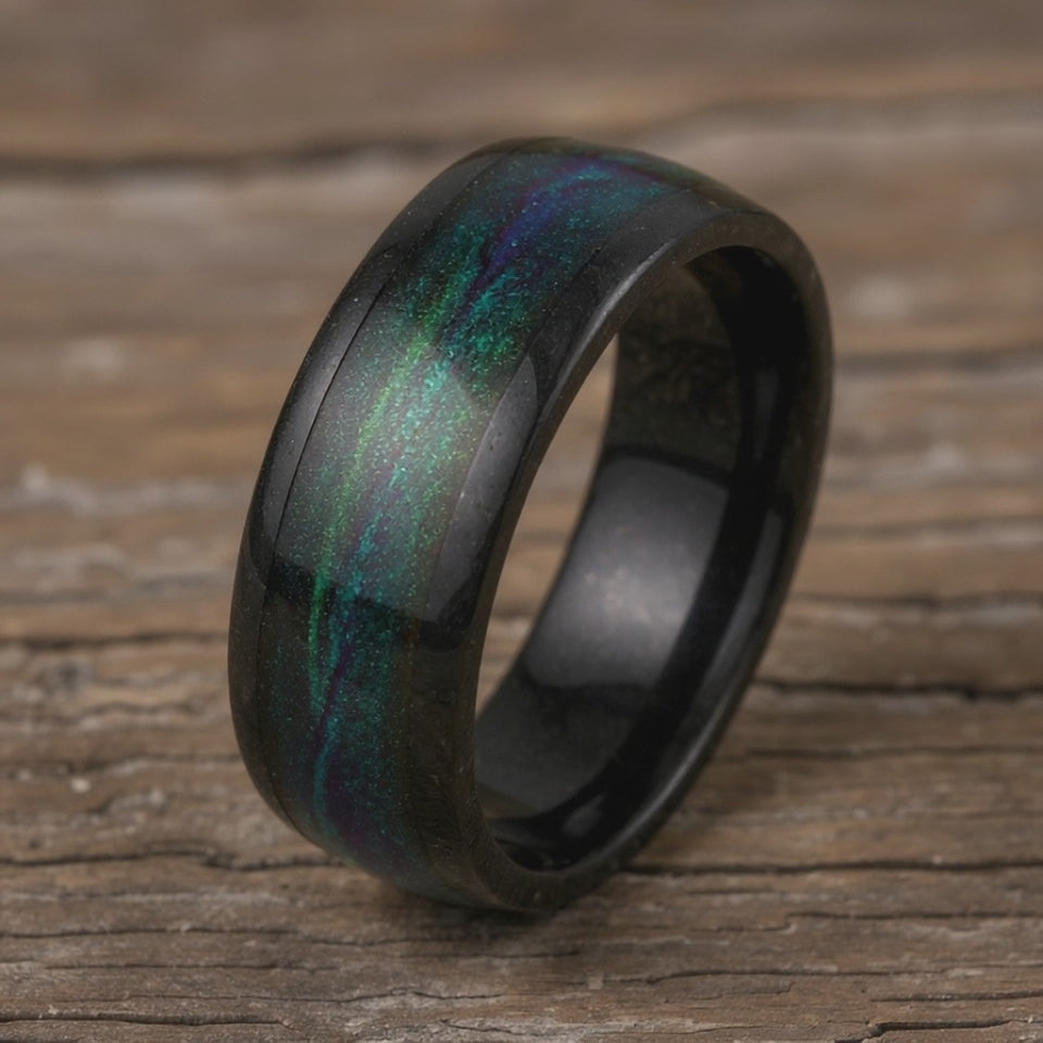 Black Tungsten +  Green Sand